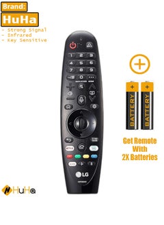 HuHa MR20GA Remote Control AKB75855501 – Universal Voice Commands, Pointing & Wheel Control Magic Remote for OLED NanoCell Series 4K UHD 2020 LG Smart TVs – Compatible with LG Smart TV Models 