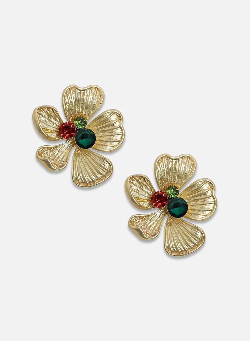 سوهي أقراط بتلات مضيئة - متعددة الألوان