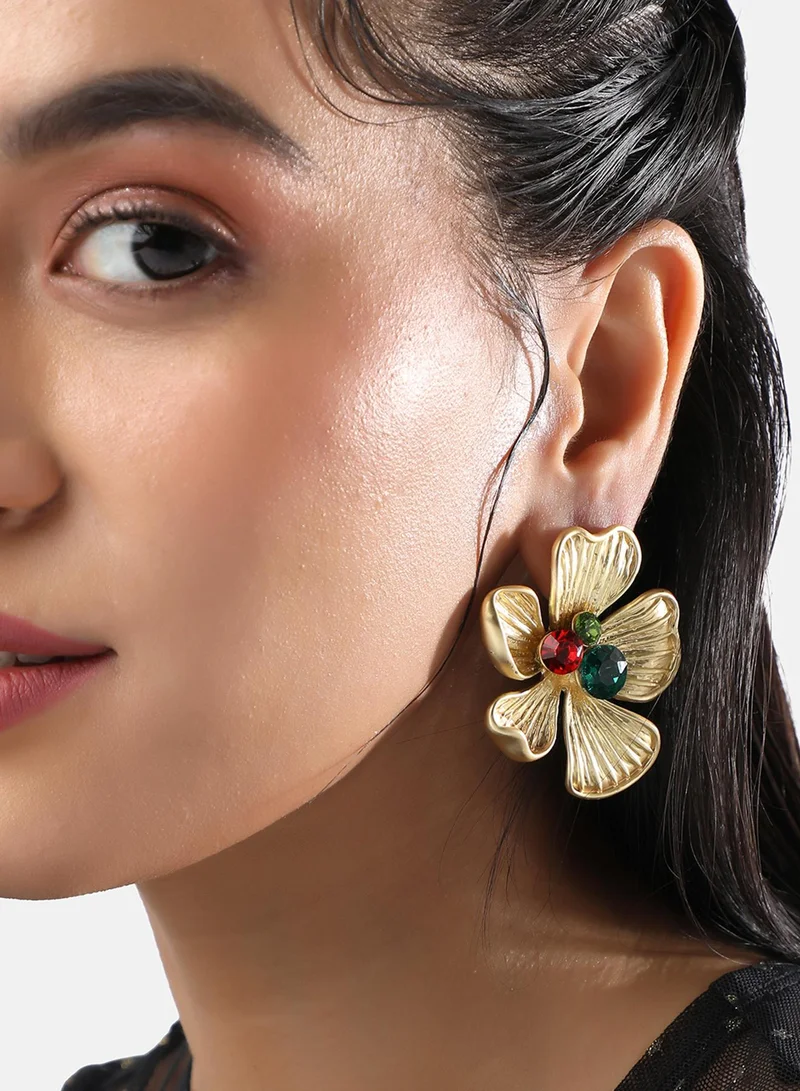 سوهي أقراط بتلات مضيئة - متعددة الألوان