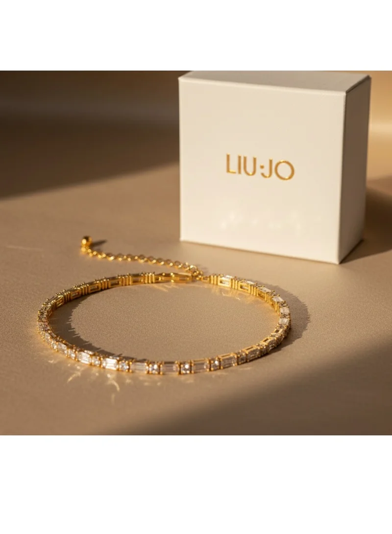 Liu Jo  Liu Jo Realm Silver Necklace- White - LJ2687 for Women | Best Price UAE