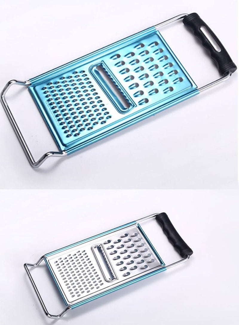 AES Grater & Shredder | 3 in 1 Stainless Steel Kitchen Gadget for Cheese, Vegetables, Chocolate & Fruits | Fast & Easy Food Preparation - Image 5