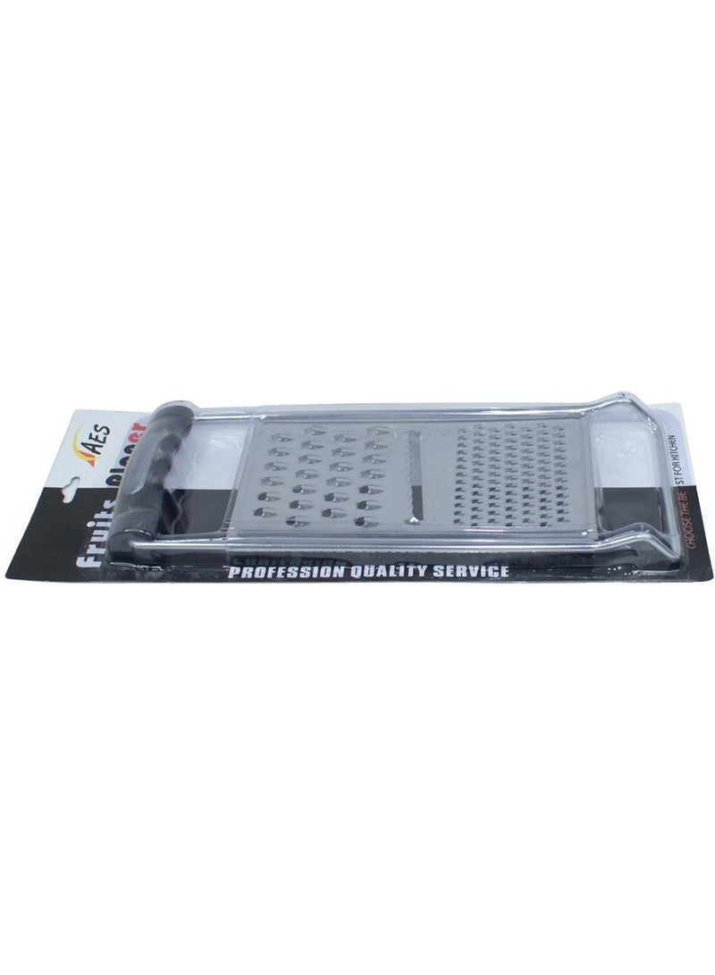 AES Grater & Shredder | 3 in 1 Stainless Steel Kitchen Gadget for Cheese, Vegetables, Chocolate & Fruits | Fast & Easy Food Preparation - Image 3