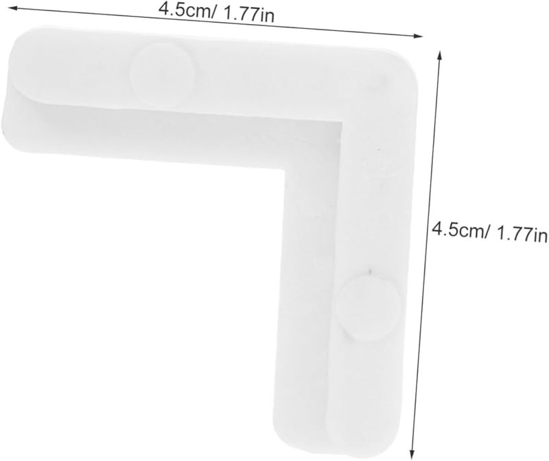 Artibetter 10 قطع قوس زاوية داخلي 90 درجة لإصلاح إطار نافذة الشاشة عبوة من 1 - Image 3