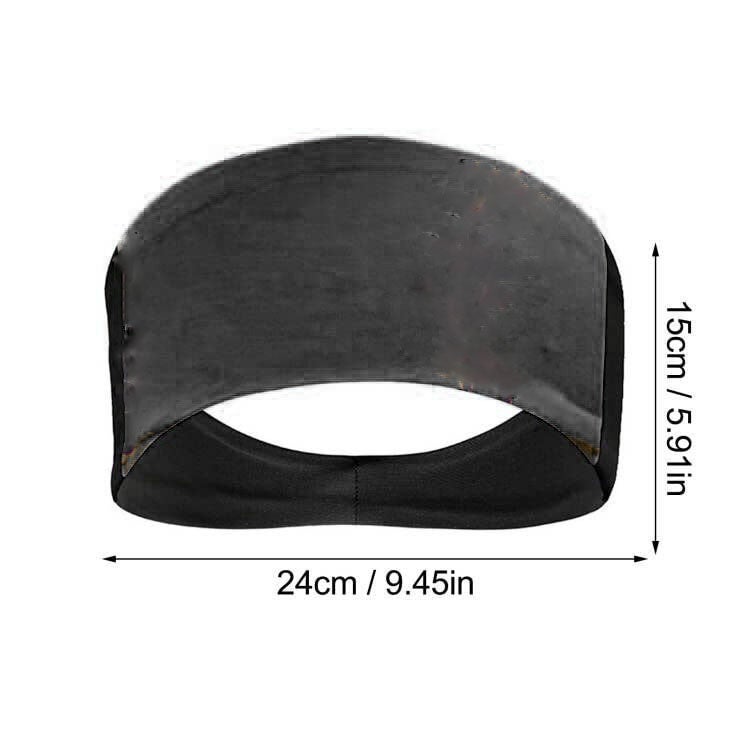 Women Fashion Ball Print Elastic Headband,1PC Wrap Hair Bandana Headband - Image 3