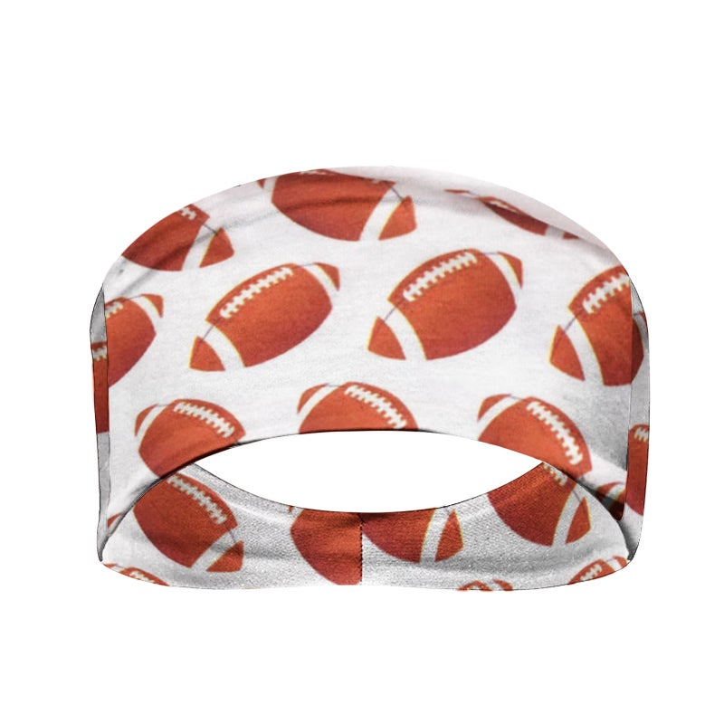 Women Fashion Ball Print Elastic Headband,1PC Wrap Hair Bandana Headband - Image 4