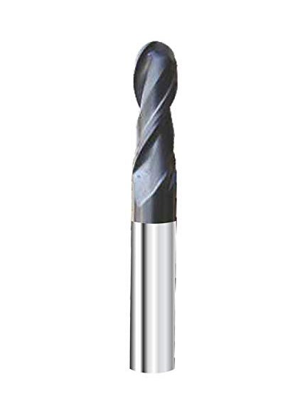 Sharav SPB 825 Cutfast CNC Tool Two Flute Solid Carbide Spiral Bit Ball Nose 