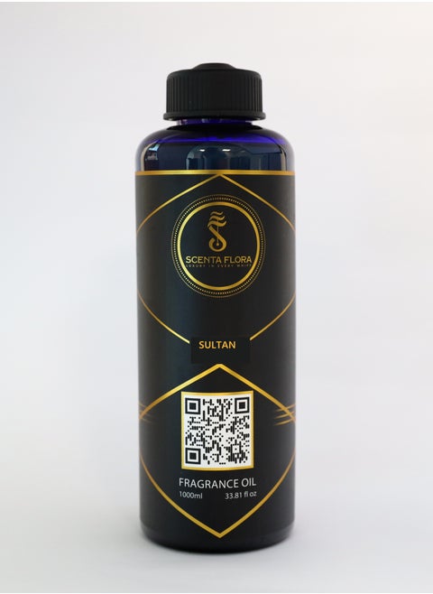 Sultan - Diffuser Aroma Oil - Soothing, Healing, and Relaxing Fragrance for Scent Diffusers - Aromatherapy (1000 ml)