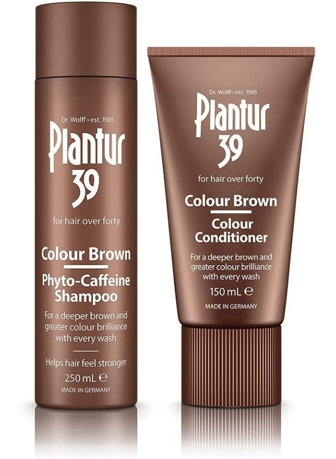 Plantur 39 شامبو وبلسم بلانتور 39 فايتو-كافيين بلون بني للنساء 40+ (250 مل و 150 مل) - Image 1