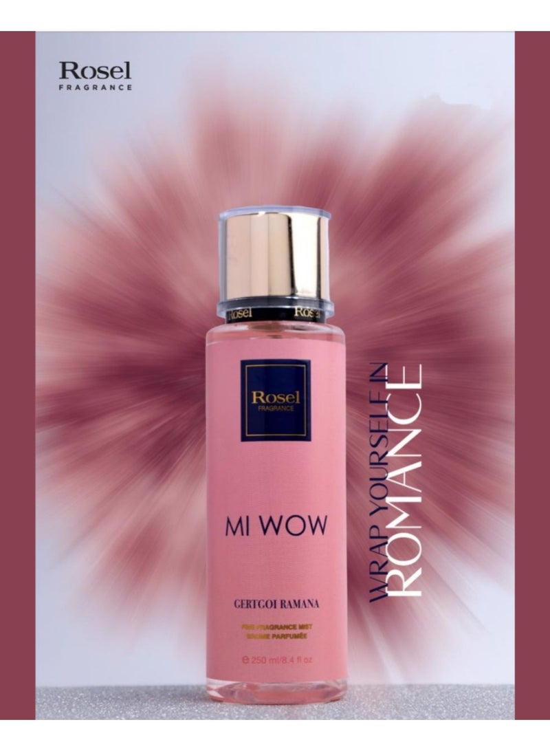 ROSEL BODY MIST 250ML MI WOW - Image 1