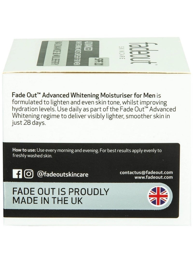 FadeOut Advanced Whitening Moisturiser For Men 50ml - Image 2