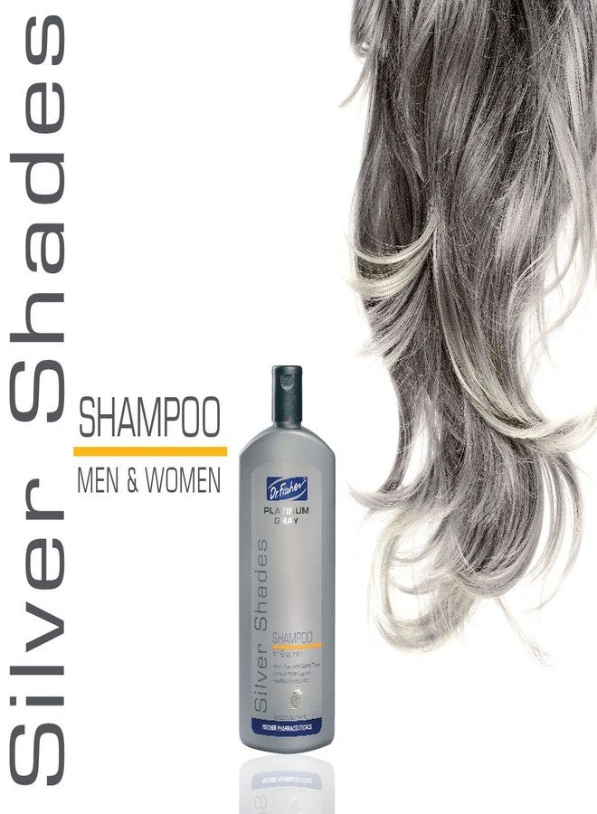 Dr. Fischer Gray Hair Shampoo. Volumizing and Clarifying for Silver Hair, Blonde Hair, Thinning, Colored & Brassy Yellow Tones.13.5 oz - Image 3