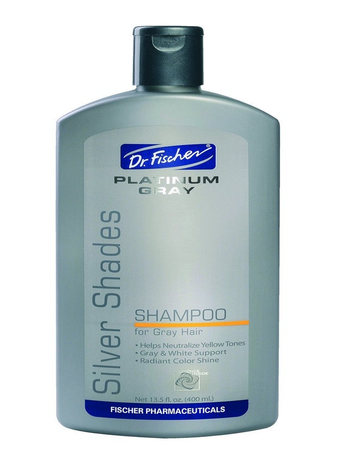 Dr. Fischer Gray Hair Shampoo. Volumizing and Clarifying for Silver Hair, Blonde Hair, Thinning, Colored & Brassy Yellow Tones.13.5 oz - Image 1