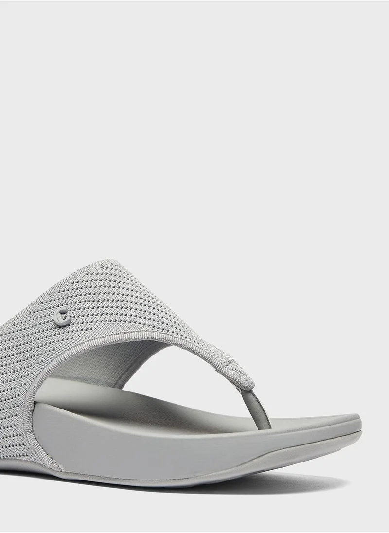 Le Confort T Bar Wedge Sandals