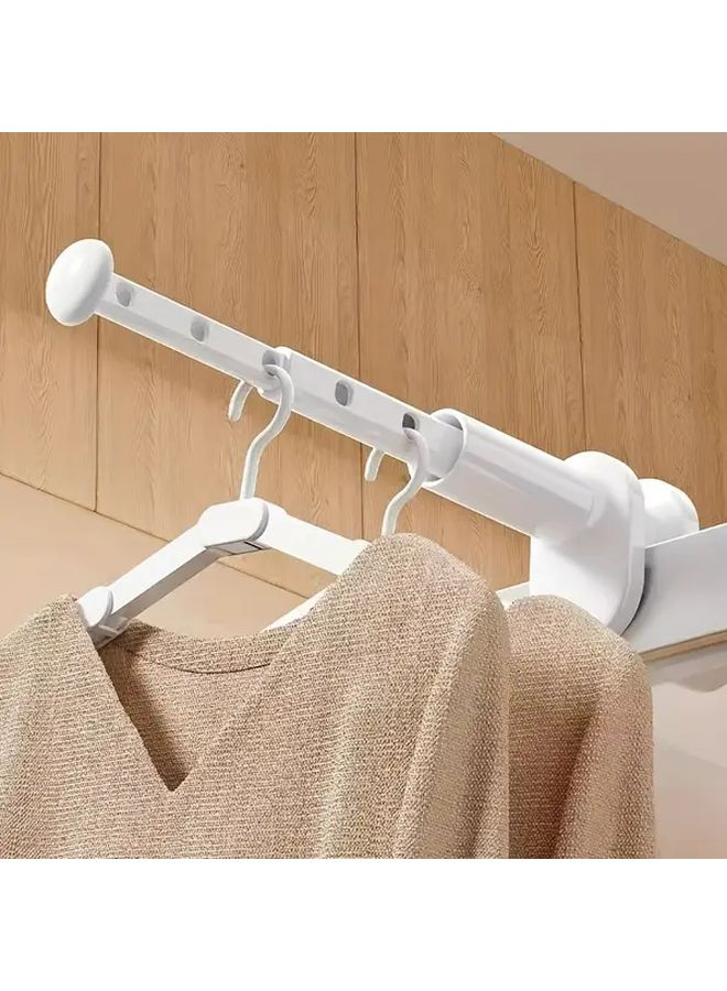 Foldable Travel Clothes Drying Rack Adjustable No Drill Space Saving 1 Piece - Image 2