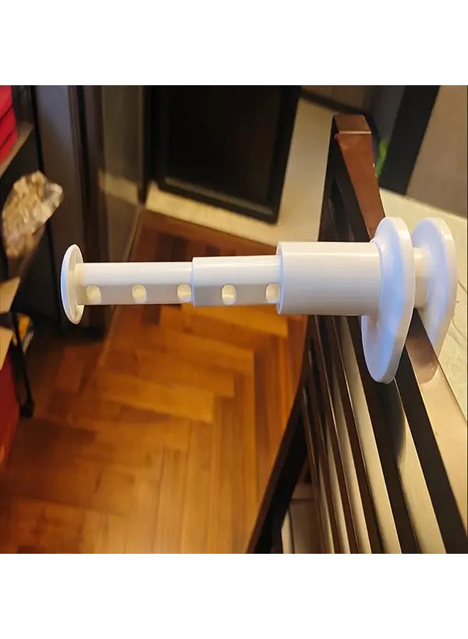 Foldable Travel Clothes Drying Rack Adjustable No Drill Space Saving 1 Piece - Image 1