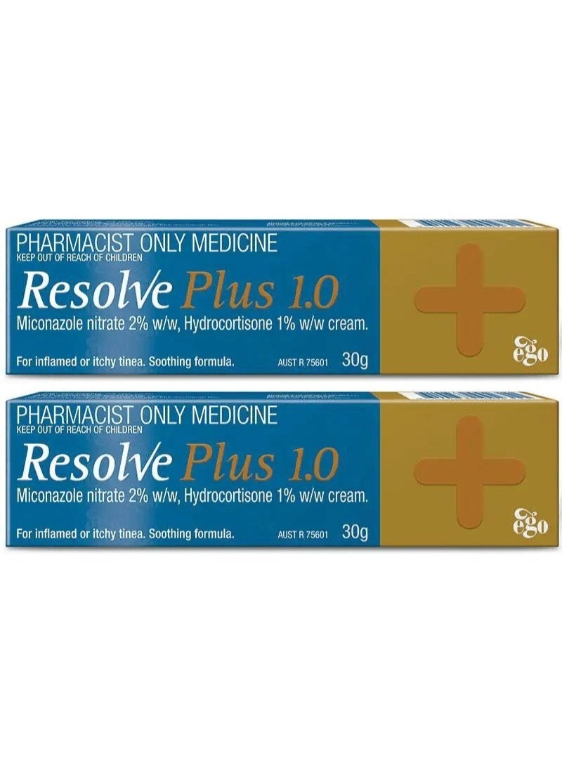 Ego Pack Of 2 Resolve Plus 1.0 Cream 30 Gm - Image 1