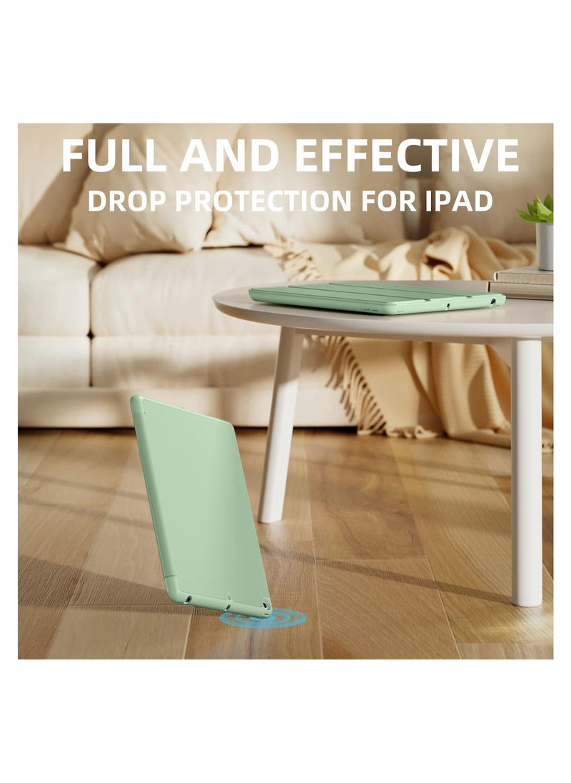 ELTRAZONE iPad 9th/8th/7th Generation case (2021/2020/2019) iPad 10.2-Inch Case with Pencil Holder [Sleep/Wake] Slim Soft TPU Back Smart Magnetic Stand Protective Cover Cases - Image 5