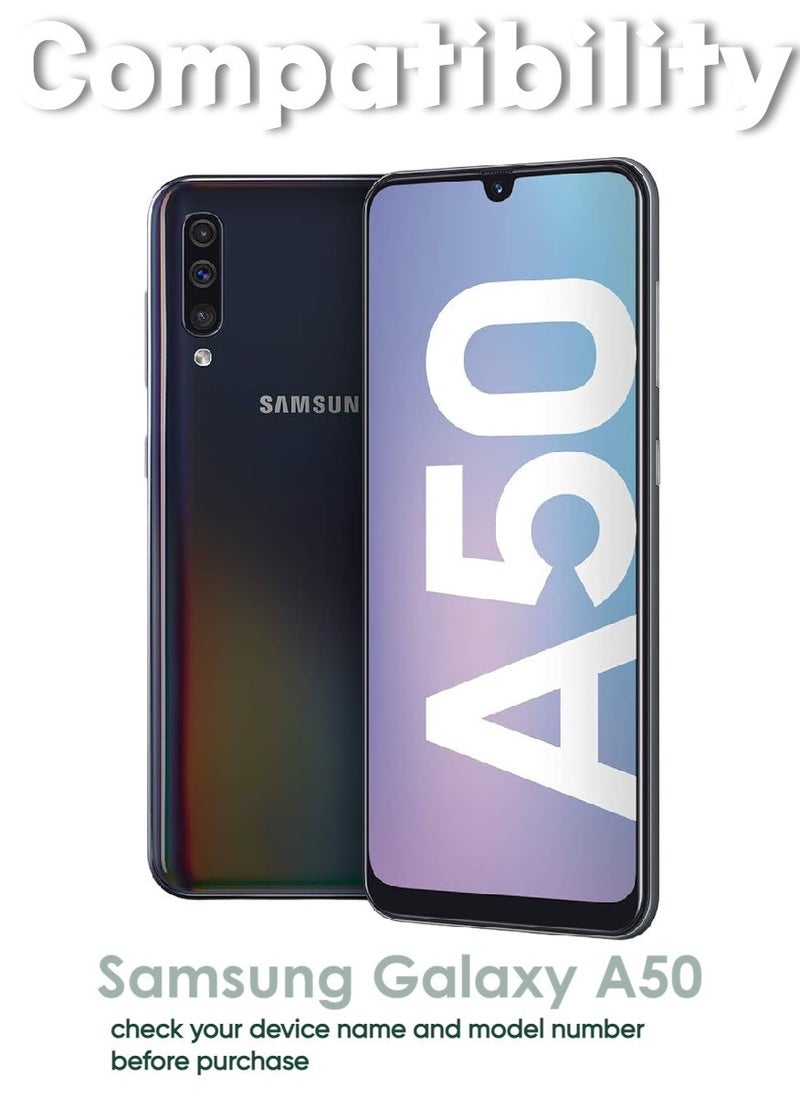 ACLIX 5 Pieces Antistatic ESD Dustproof Premium Quality High Definition Tempered Glass Screen Protector Designed For Samsung Galaxy A50 - Image 3