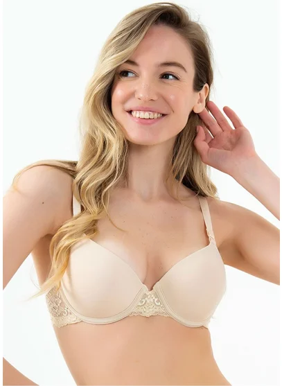 ماجيك فورم 3589 Soft Sponge Lace Bra-Skin