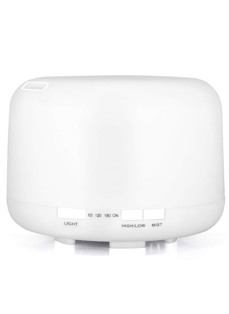 Arabest - Ultrasonic Air Humidifier, Essential Oil Diffuser with 7-Colour LED Lights, Aromatherapy Diffusers for Home and Office - Image 1