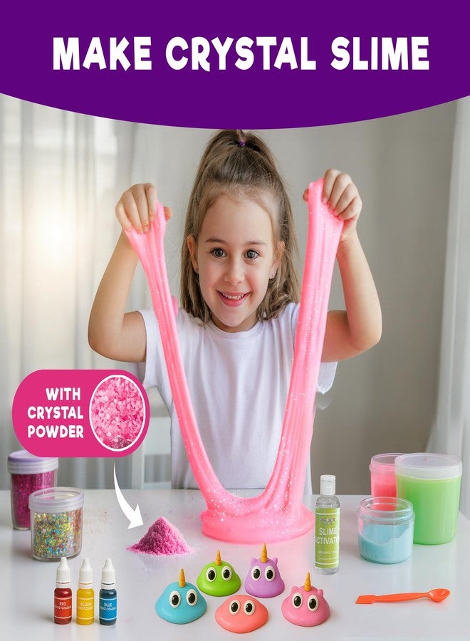 EINSTEIN BOX Ultimate Slime Kit and Slime Set for Boys & Girls | Slime for Kids | Toys & Gifts for Kids | Monster, Unicorn, Ice-Cream, Crystal Slime Kit | Birthday Gifts and Toys for Boys and Girls - Image 2