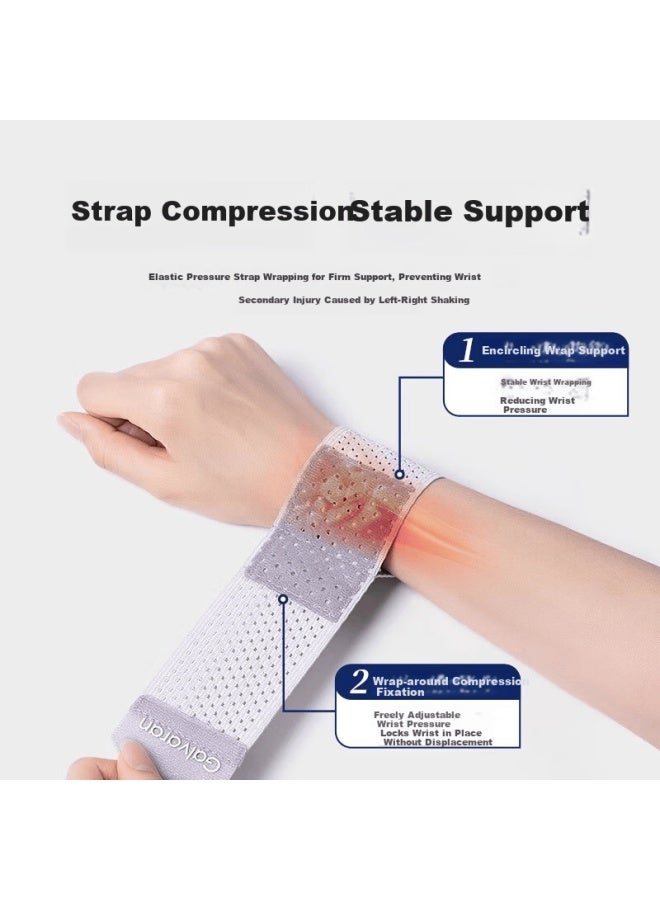 Galvaran Wrist Support Brace For Tendon Sheath Wrist Sprain Uni Pain Relief Sports Fitness Joint Stabilizer Lightweight Sleeve - Image 1