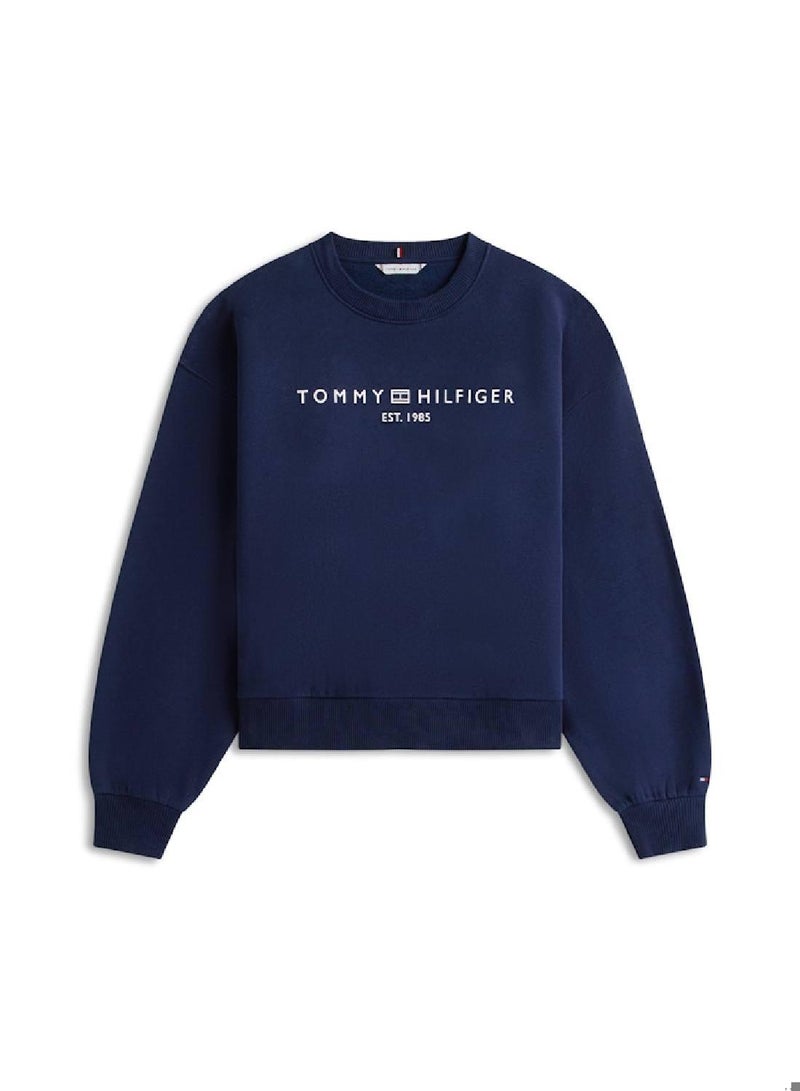 TOMMY HILFIGER Flex Fleece Relaxed Crew Neck Sweatshirt - Image 5