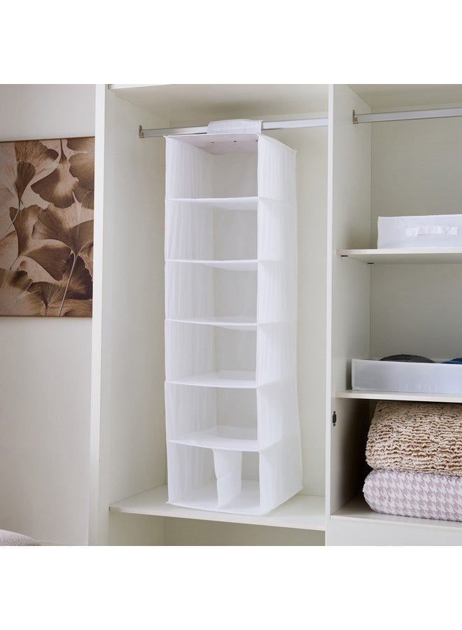 Home Box Novel Storage with 7-Compartment Hanging Organizer 35 x 45 x 125 cm  - Image 2