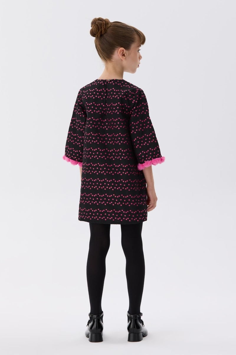 TYESS Polka Dot Dress - Image 4