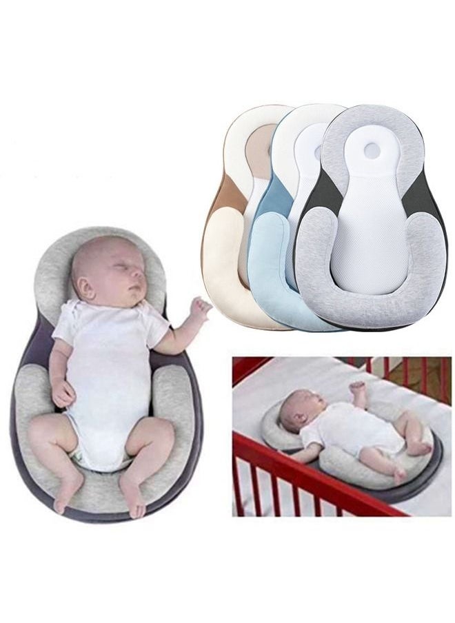 WEMART - Baby Correction Anti Deviation Head Pillow Side Sleeping Pillow Positioning Pillow Blue - Image 1