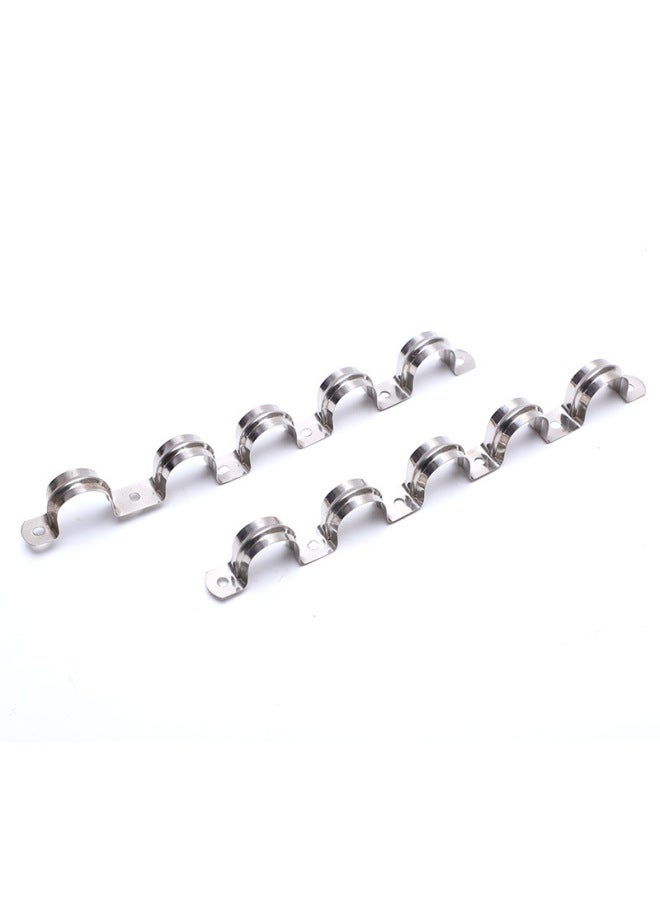Direct Supply Stainless Steel Conjoined Pipe Card Floor Heating Special Row Card Grounding Thickening Card Fixed Row Card-Specifications And Models:Stainless Steel 20#8 Card  - Image 4