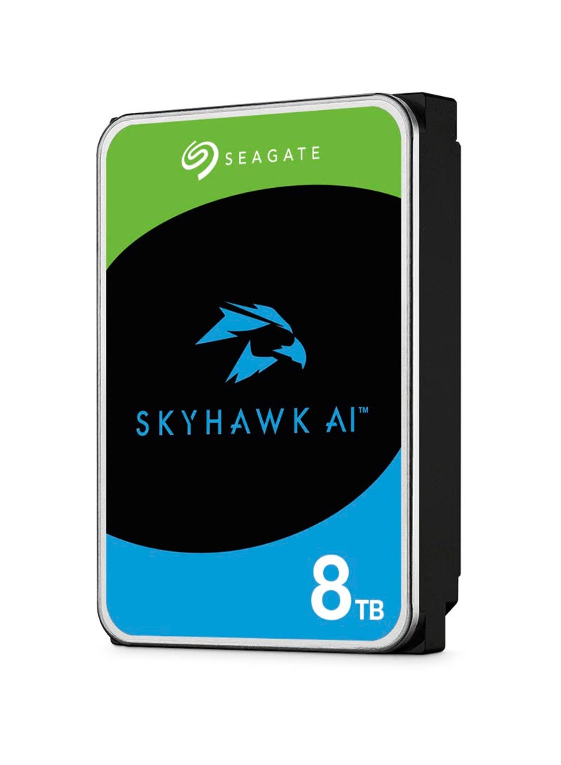 Seagate Skyhawk AI 8TB Video Internal Hard Drive HDD – 3.5 Inch SATA 6 Gb/s 256 MB Cache for DVR NVR Security Camera System with 3-Years Data Recovery Services 8 TB - Image 1