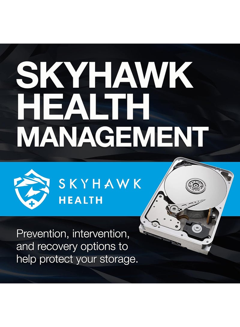 Seagate Skyhawk AI 8TB Video Internal Hard Drive HDD – 3.5 Inch SATA 6 Gb/s 256 MB Cache for DVR NVR Security Camera System with 3-Years Data Recovery Services 8 TB - Image 3