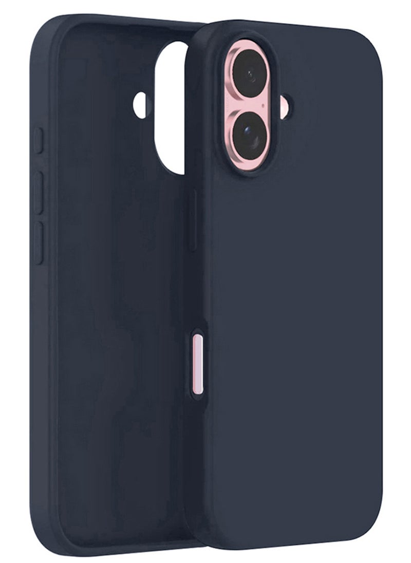 (for iPhone 16) Case, Slim Silicone Case, Full Covered Anti Scratch Shockproof Protective Cover
