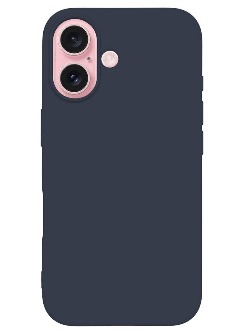 (for iPhone 16) Case, Slim Silicone Case, Full Covered Anti Scratch Shockproof Protective Cover