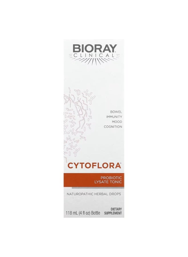Bioray, CytoFlora, Probiotic Lysate Tonic, 4 fl oz (118 ml) - Image 1
