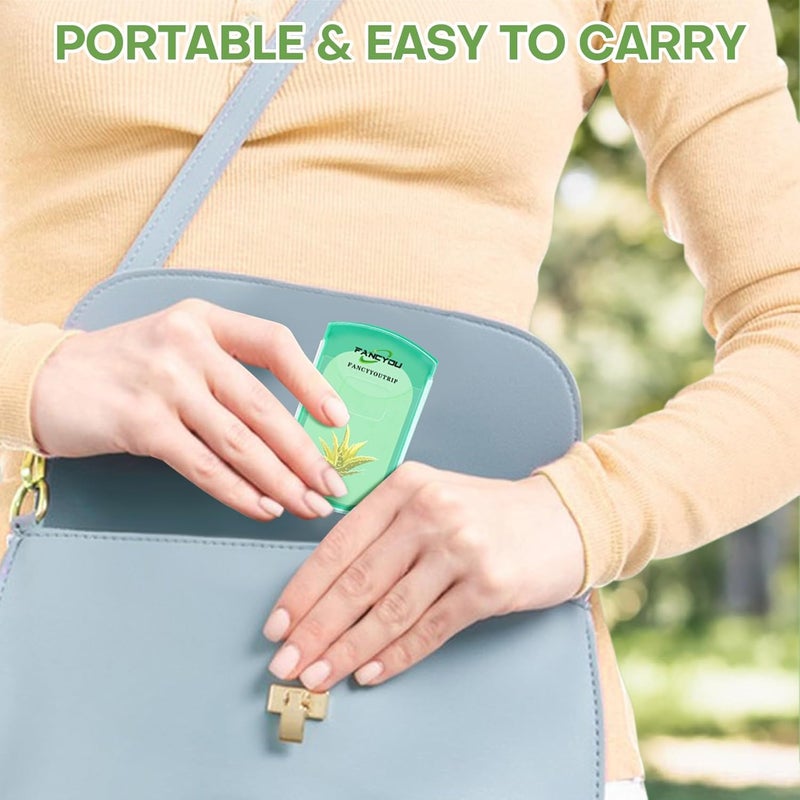 fancyou Travel Hand Soap 200 Sheets with Distributer Box for Camping Essential Portable Hiking Paper Soap Foaming Mini Disposable Hand Washing Bath Scented Skin Friendly for BBQPartySchoolGirls - Image 2
