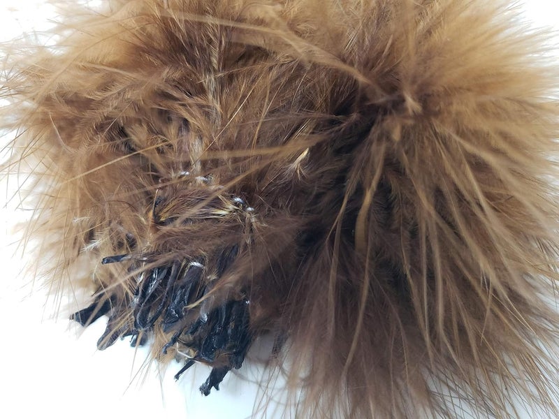 Creative Angler Strung Marabou Bird Feathers for Tying Fly Fishing Flies - Fly Tying Accessories - Perfect Choice for Tail & Wings and Easy to Tie On The Lure - Image 4