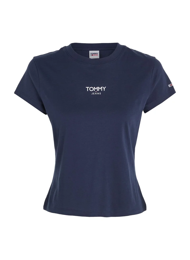 TOMMY JEANS Crew Neck Logo T-Shirt