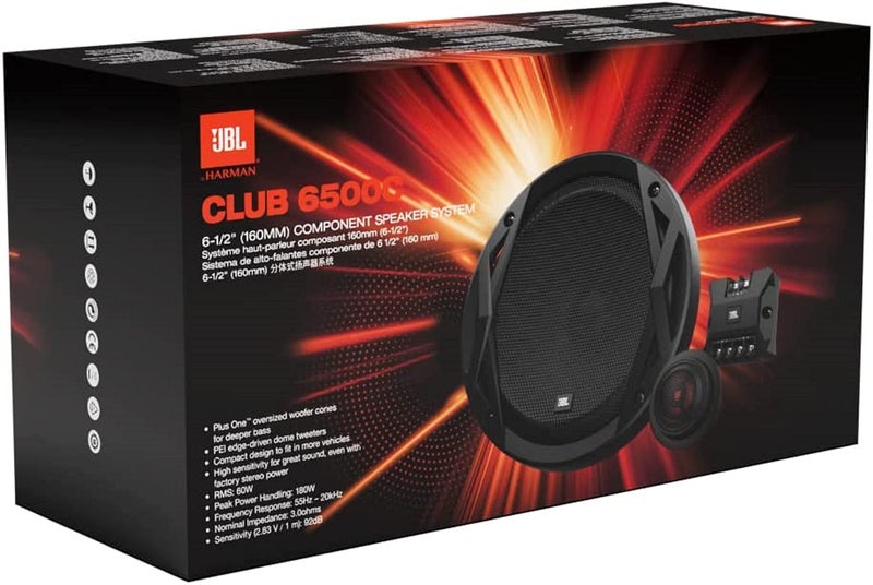JBL CLUB6500C 6.5" 360W Club Series 2-Way Component Car Speaker - Image 4