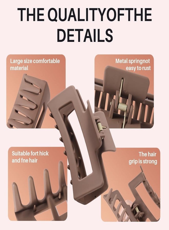 مشابك شعر ناعمة من السيليكون على شكل مخلب السحابة | مشابك شعر مريحة على شكل فراشة لا تسبب شد الشعر | مشابك شعر ناعمة من السيليكون على شكل مخلب السحابة | مشبك شعر ذو قبضة لطيفة للتصفيف اليومي (عبوة من قطعتين متعدد الألوان) - Image 3