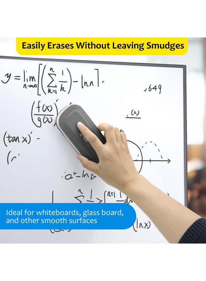 ماكتيك ممحاة مغناطيسية للمسح الجاف، ممحاة زجاجية، 2 حزمة ممحاة السبورة البيضاء للمسح الجاف، لوحة زجاجية، لوحة التقويم، اللوازم المكتبية والمدرسية - Image 4
