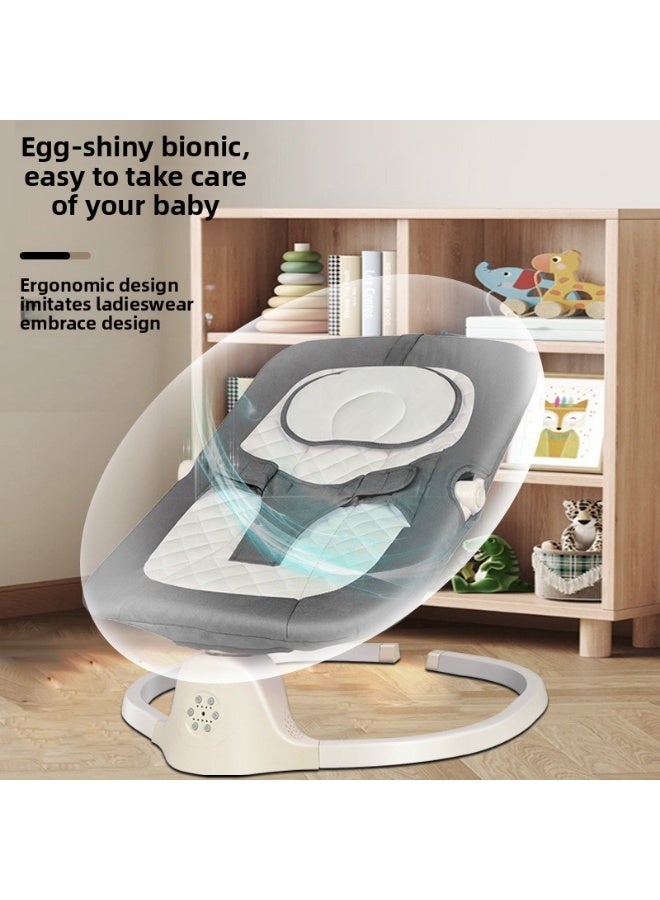 ORiTi كرسي هزاز للأطفال سرير هزاز مهد كرسي هزاز مهد مهد هزاز متعدد الوظائف - أخضر - Image 5