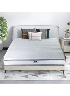 King Size Euro Top Pocket Spring Mattress, 28 cm Thick Mattress with Euro Top Pocket Spring, Promotes Healthy Spinal Alignment, Deep & Refreshing Sleep, 7 Years Long Warranty (180 x 200 x 28) - pzsku/Z34F270DF940B8D5C22FDZ/45/_/1730104373/98ea6875-48a8-45e4-be56-604935d5ca1e