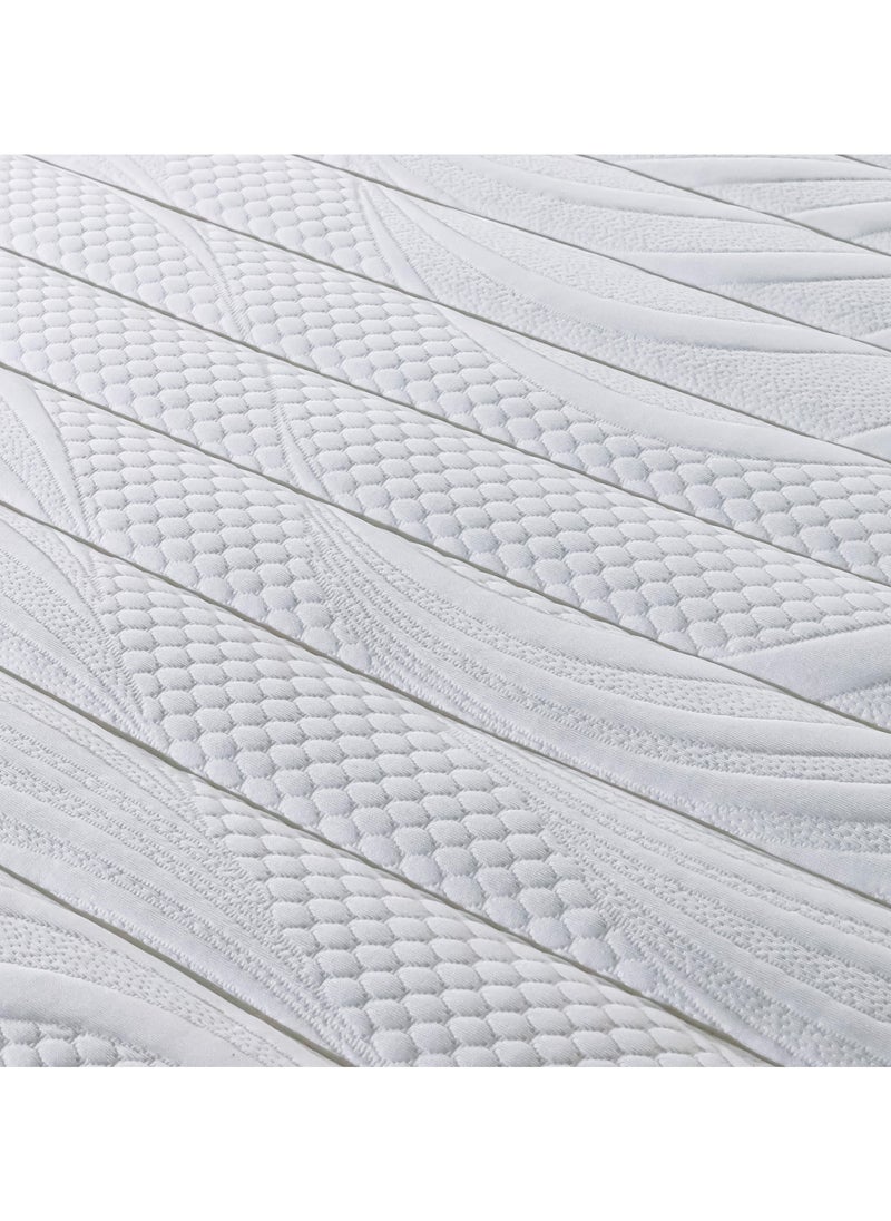 TRIVEX - King Size Euro Top Pocket Spring Mattress, 28 cm Thick Mattress with Euro Top Pocket Spring, Promotes Healthy Spinal Alignment, Deep & Refreshing Sleep, 7 Years Long Warranty (180 x 200 x 28) - Image 1