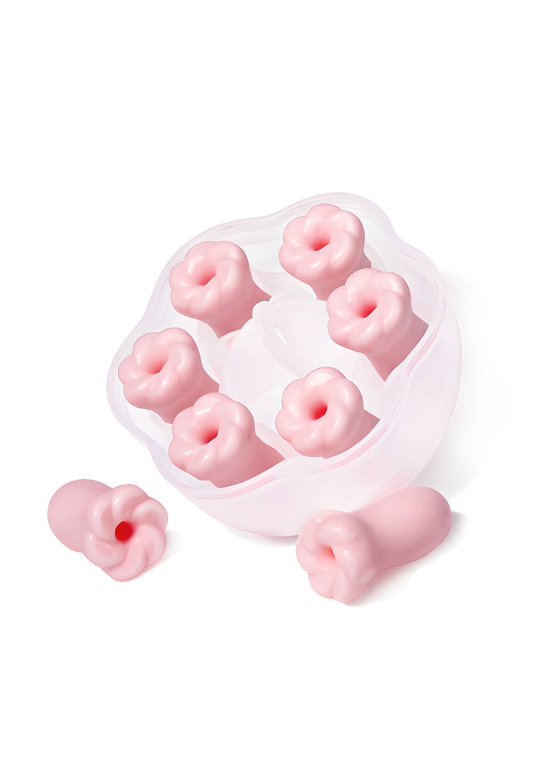 EARMOR E06 Pink Floral Sleep Earplugs For Kids & Adult, Single Size (3 Pairs), 36dB SNR ,Nano‑Soft Foam + AirSkin, 60s Slow‑Rebound, Side‑Sleeper Comfort, Exquisite Packaging Slow Rebound Quiet Noise Reduction Reusable Sound Proof Small Size Women Ear Plugs For Deep Focus ,Work, Travel, Study & Festival Earplugs With Beatiful Box High Quality Best Gift for Ramadan, Valentine’s Day, Mother’s Day - Image 5
