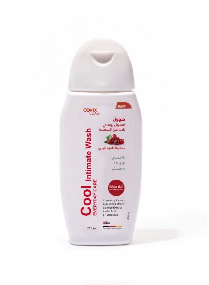 covix Cool Intimate Wash Everyday Care With Wild Berry Extract 215ml