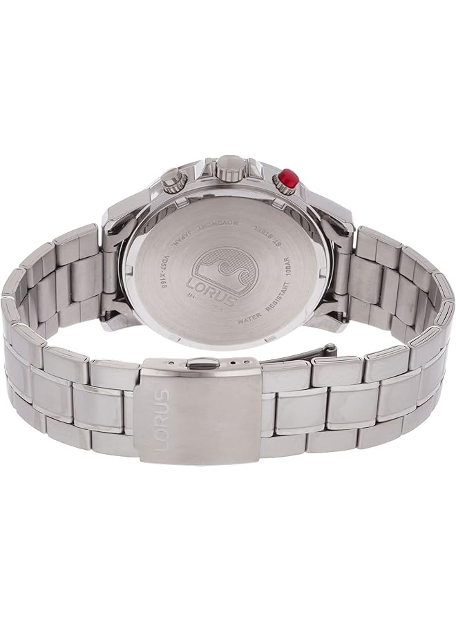 لوراس ساعة رياضية للرجال كوارتز أنالوج بسوار من الفولاذ المقاوم للصدأ Rm303Gx9 - Image 2