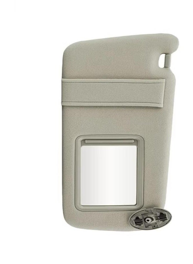 Ezzy Auto Beige Right Passenger Side Sun Visor fit for Toyota Camry Without Sunroof 2007 2008 2009 2010 2011 - Image 1