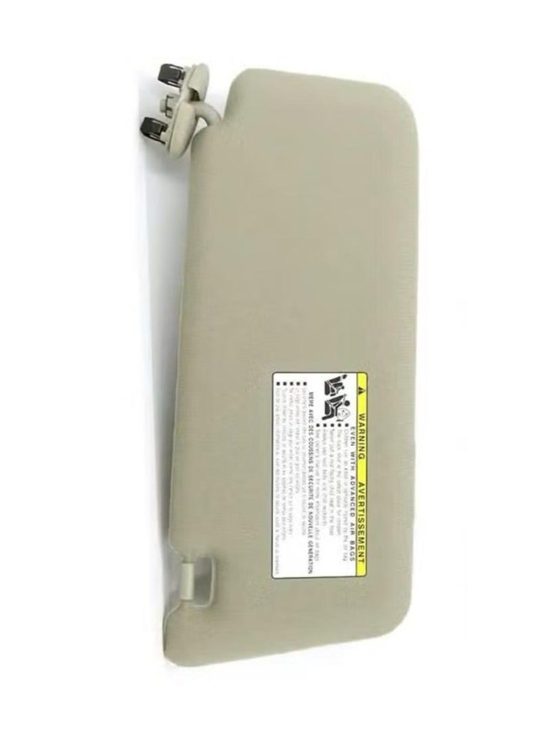 Ezzy Auto Beige Right Passenger Side Sun Visor fit for Toyota Camry Without Sunroof 2007 2008 2009 2010 2011 - Image 2
